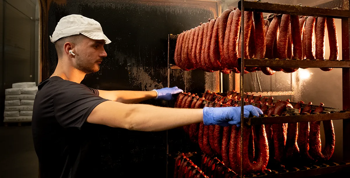 Rökning av Bosnisk sudzuk